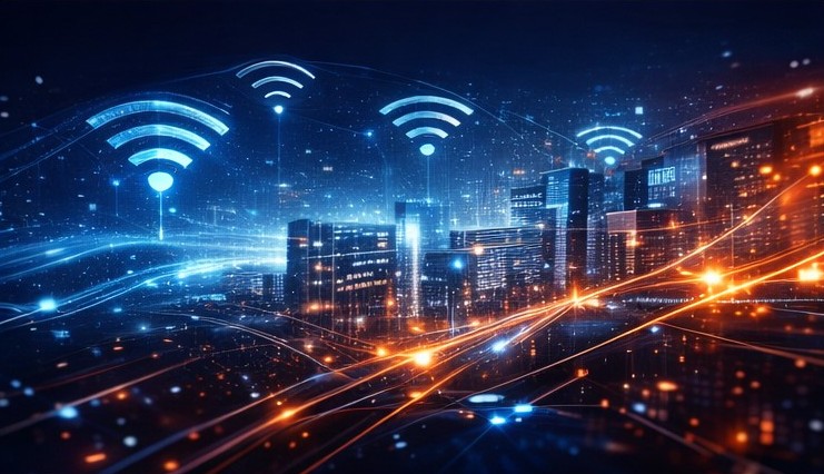 Whole-Premises Wi-Fi illustration